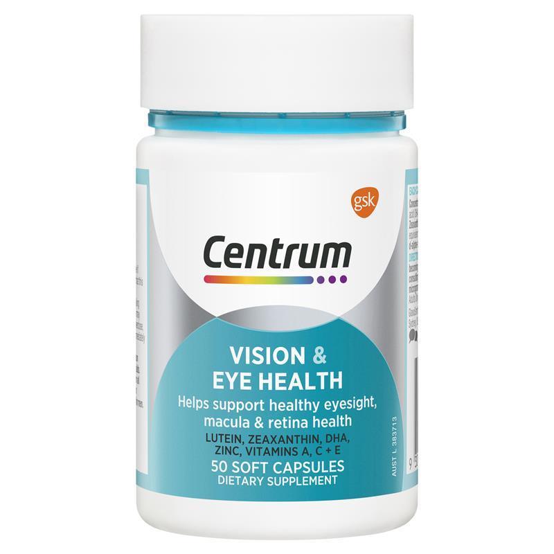 Centrum 成人視力及眼睛健康配方 50 粒