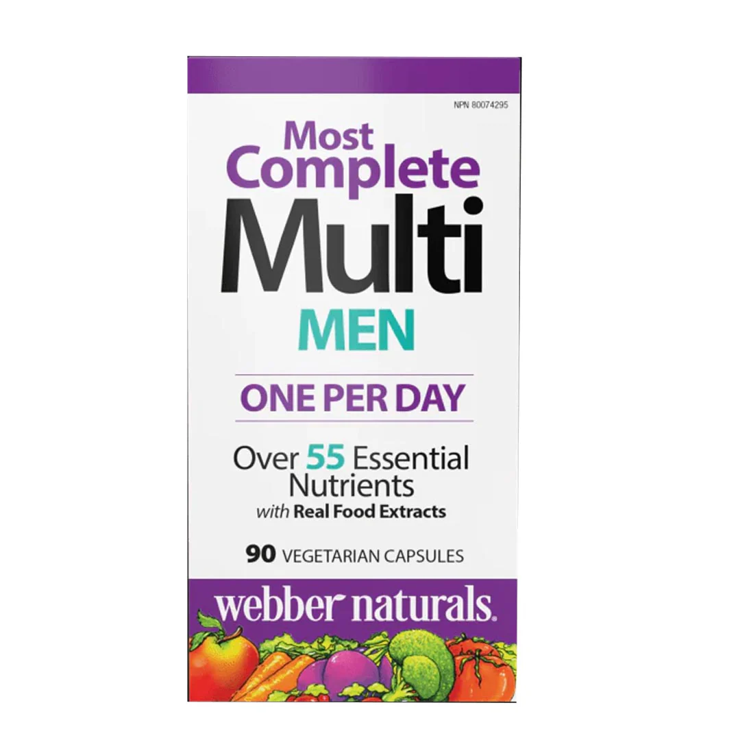 Webber Naturals 男士全效綜合維他命營養素 90 粒