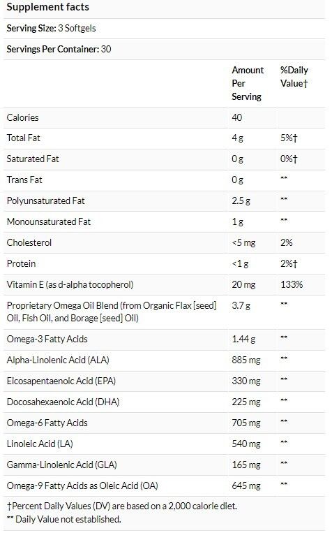Nature's Way 健腦強心特級奧米加3-6-9魚油精華(青檸味) 90粒軟膠囊 #15440-產品圖片 3