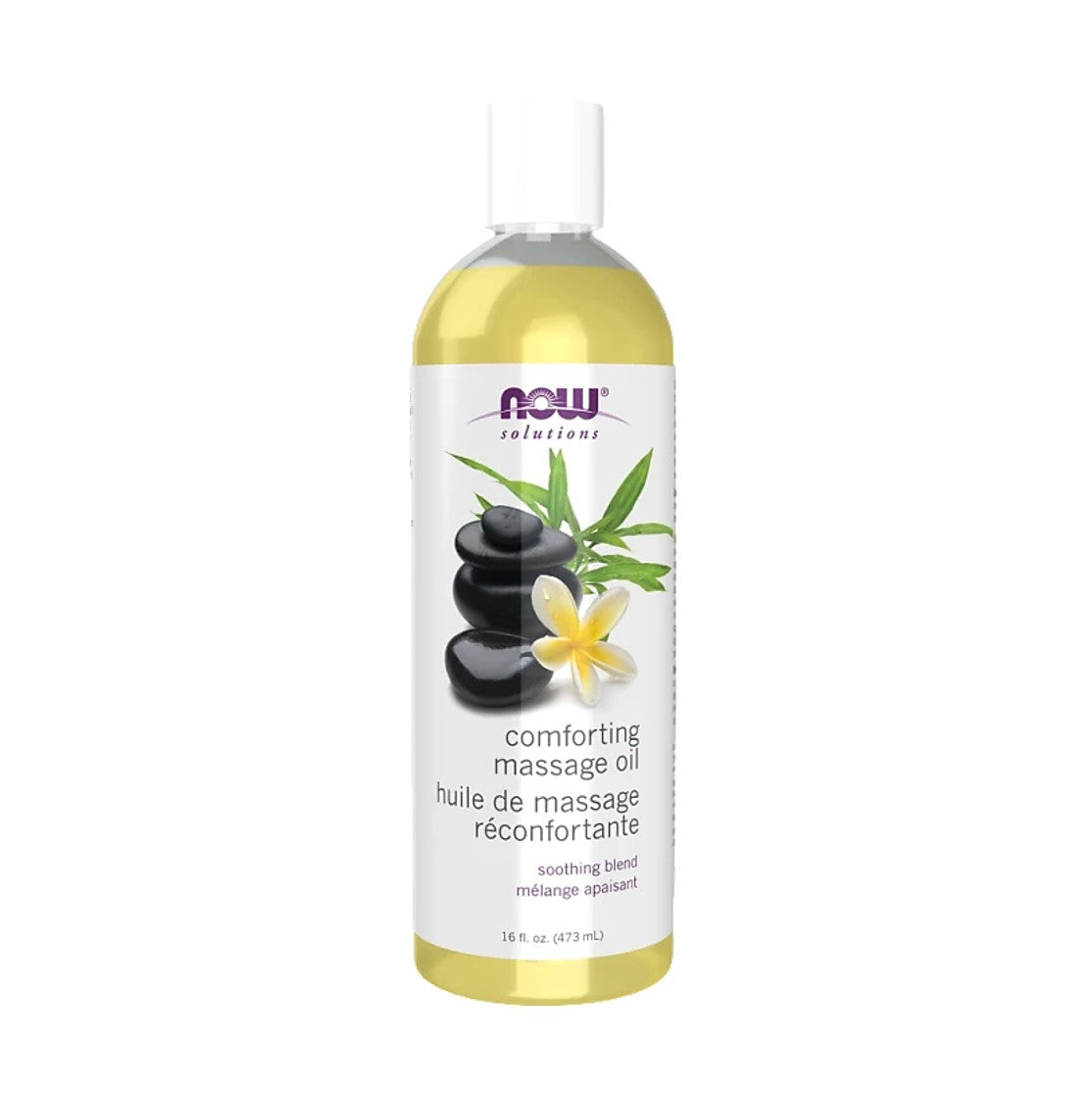 NOW Foods Solutions 舒緩按摩油 16盎司 473毫升