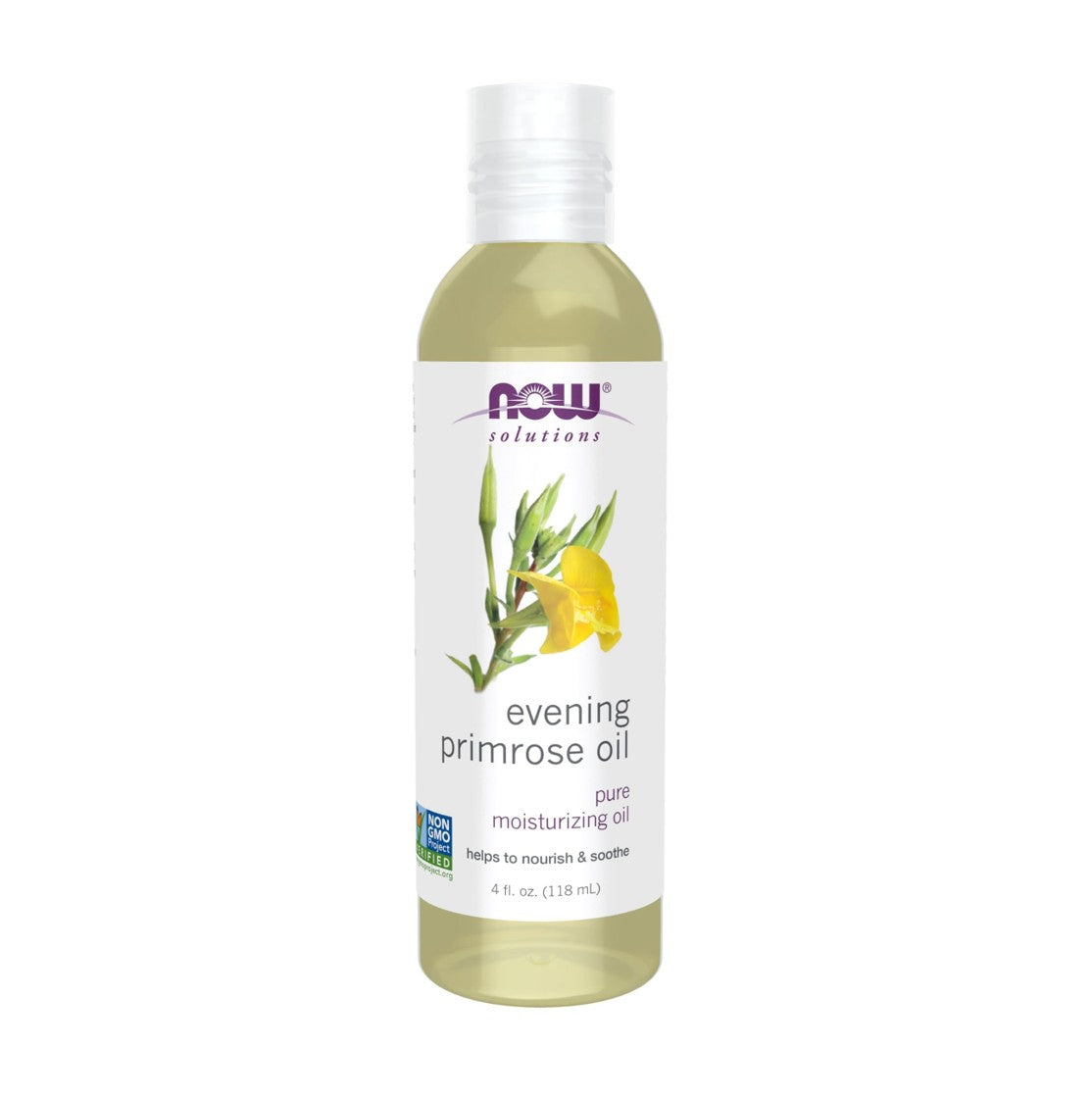 NOW Foods Solutions 月見草油 4 盎司 118 毫升