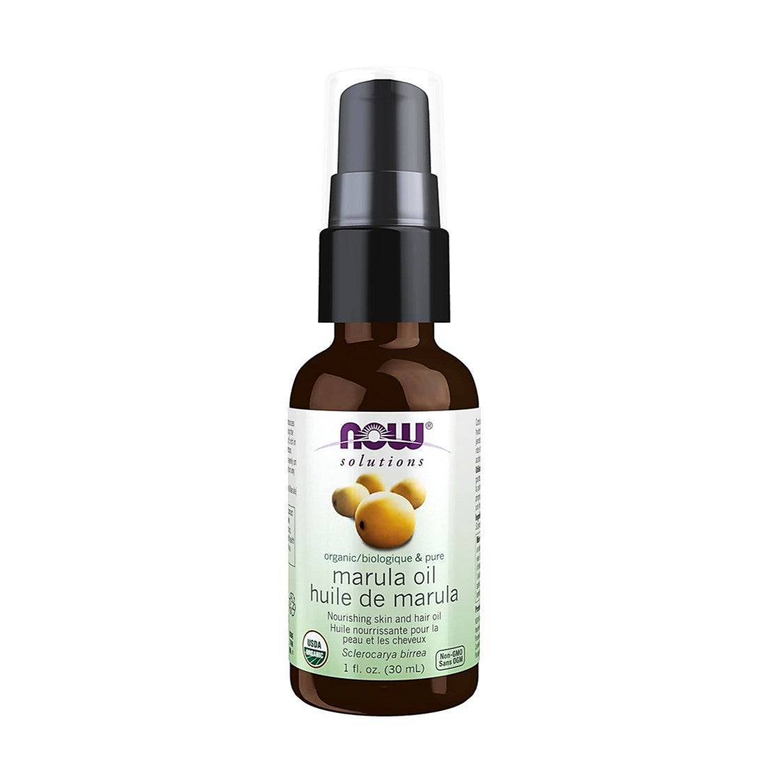 NOW Foods Solutions 有機馬魯拉油 1 盎司 30 毫升