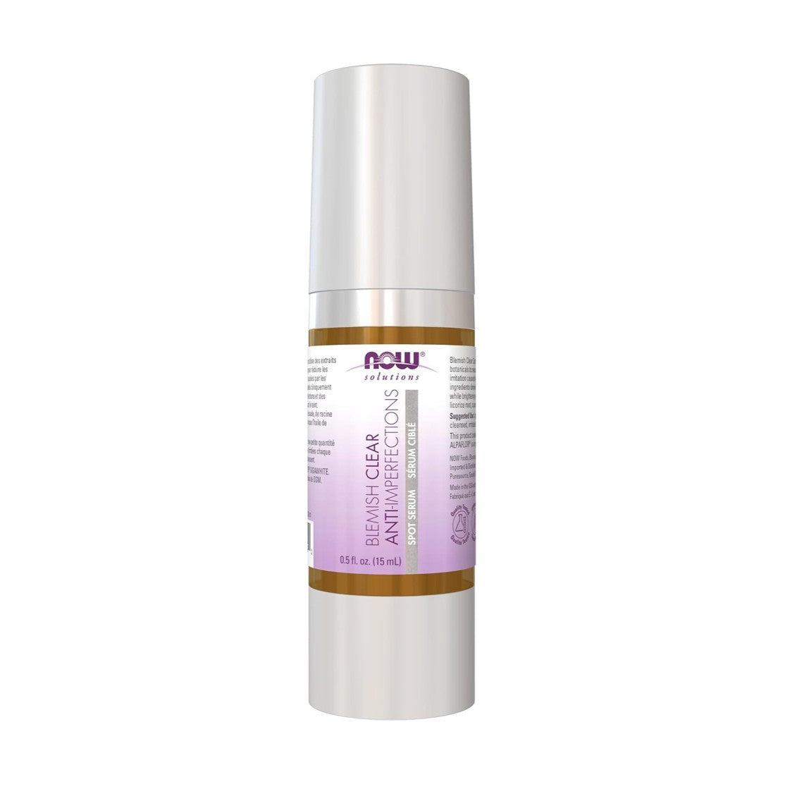 NOW Foods Solutions 祛痘護理液 0.5 盎司 15 毫升