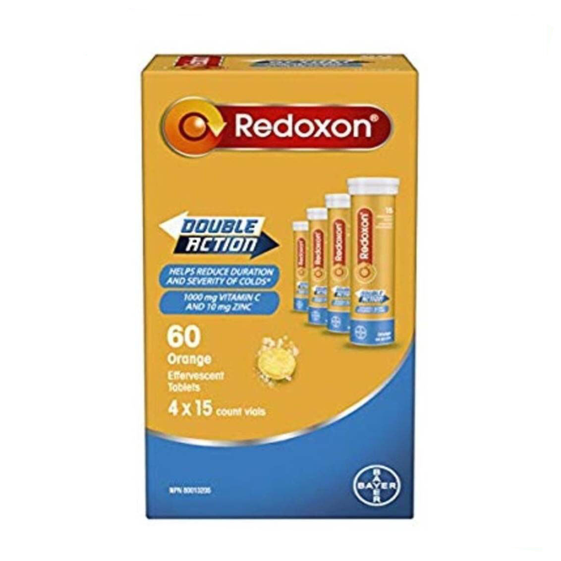 Redoxon 維多C - 雙效維他命 C 泡騰片 特惠裝 60 片 (香橙味)