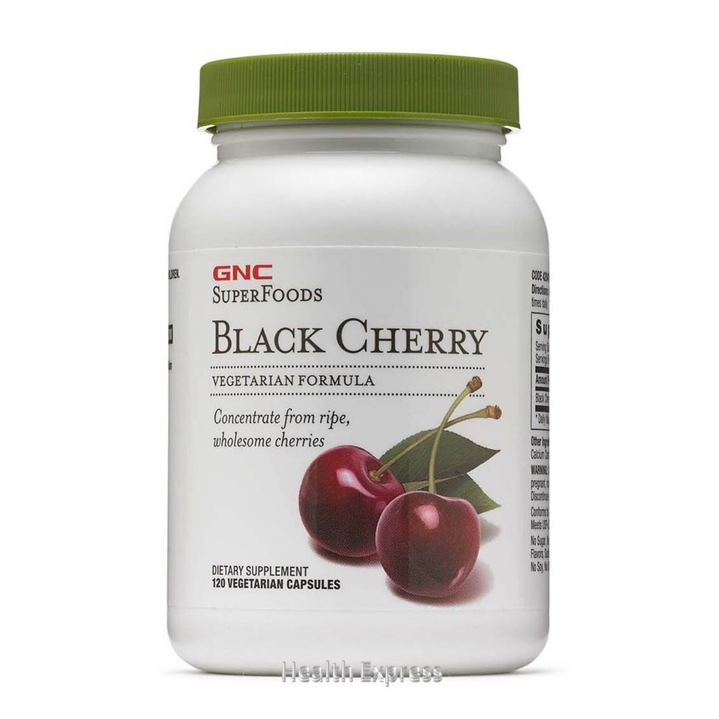 GNC 超級營養品煥膚健骨黑櫻桃精華 120 粒