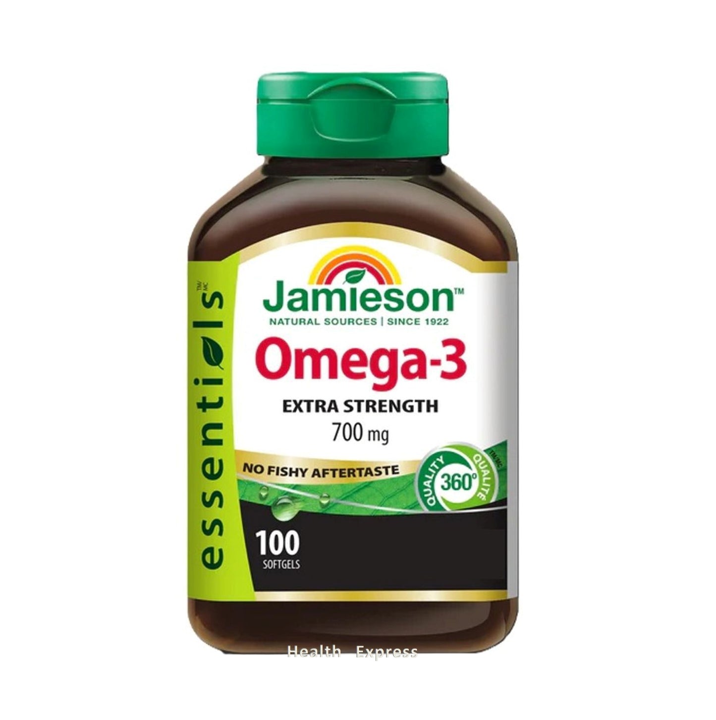 Jamieson 金裝特強奧米加‐3 (EPA/DHA 700 毫克) 100 粒 (包裝隨機提供)