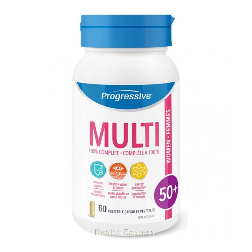 Progressive女士 50+全效多種維他命 60 粒