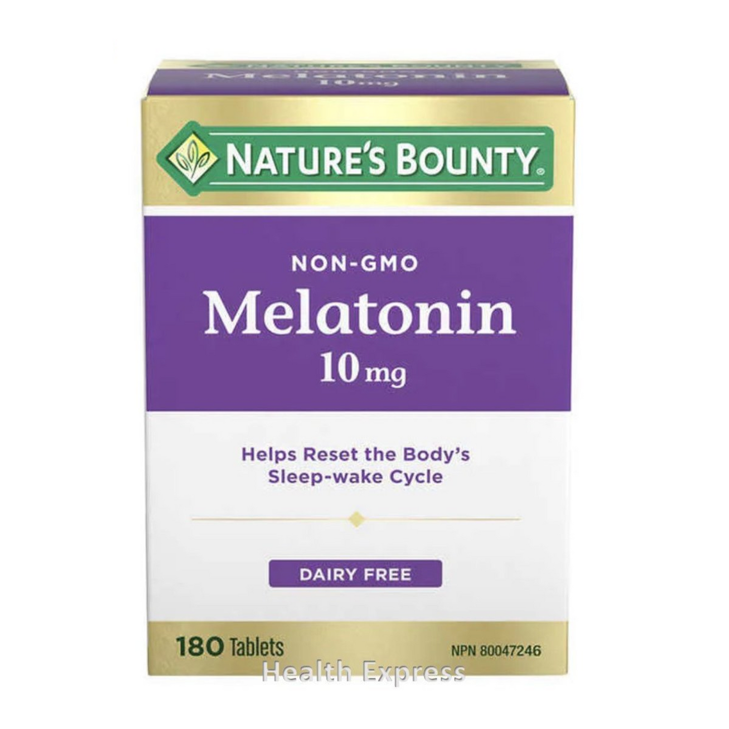 NATURE'S BOUNTY 超強甜睡褪黑激素 (10 毫克) 180 粒 (超大加量裝)