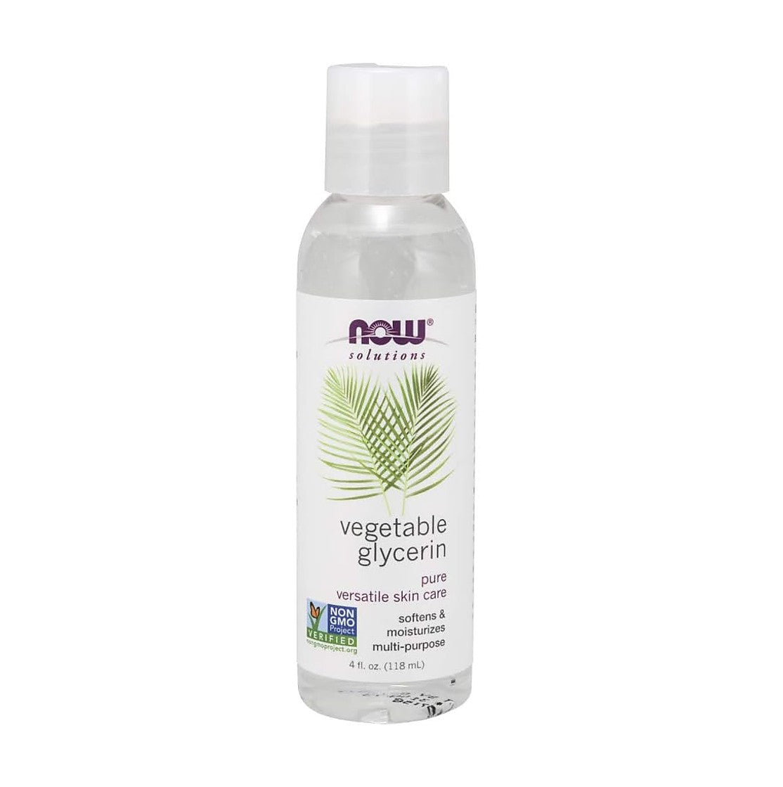 NOW Foods Solutions 植物甘油 4 盎司 118 毫升