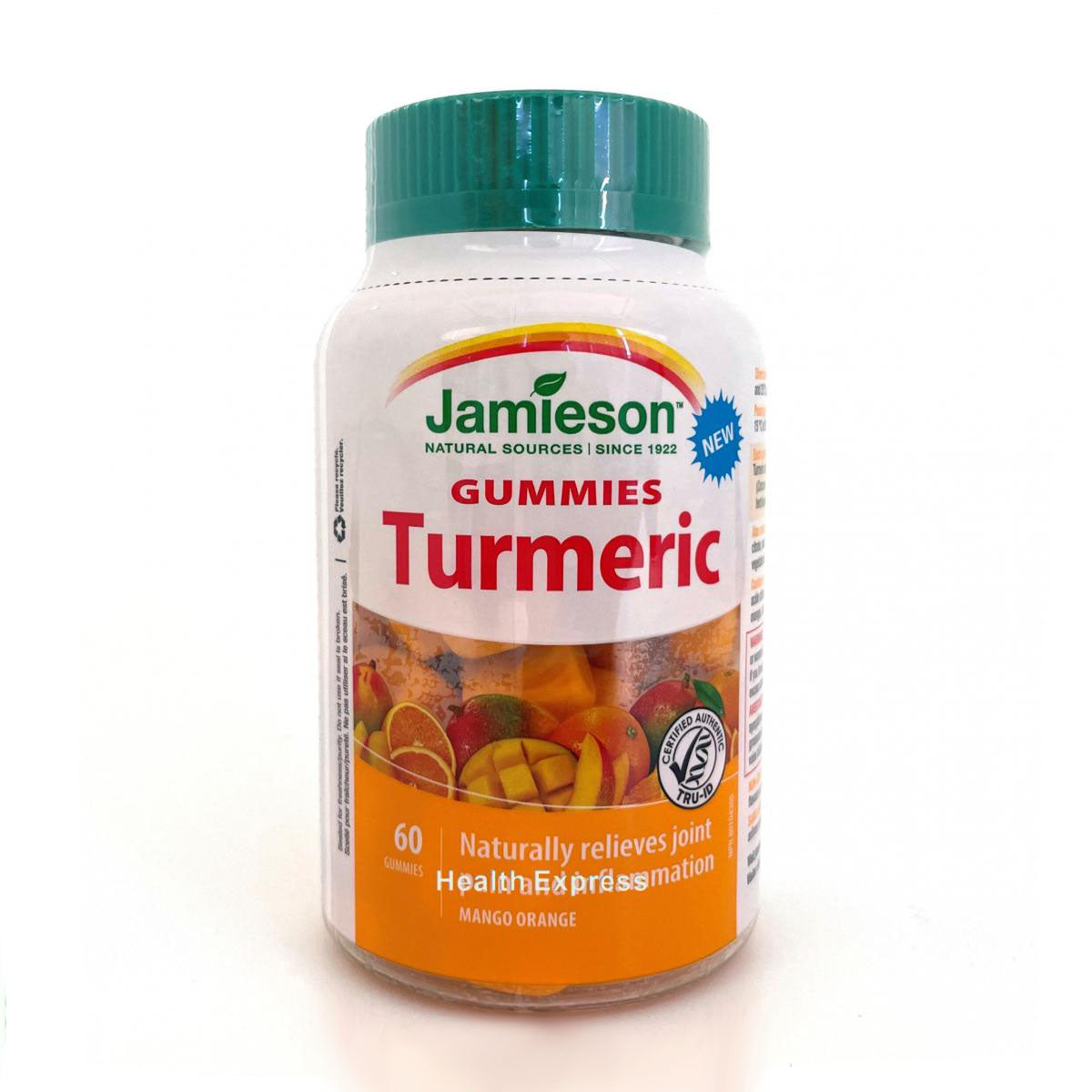 Jamieson 活絡健體薑黃素軟糖60 粒 (包裝隨機提供)-產品圖片 3