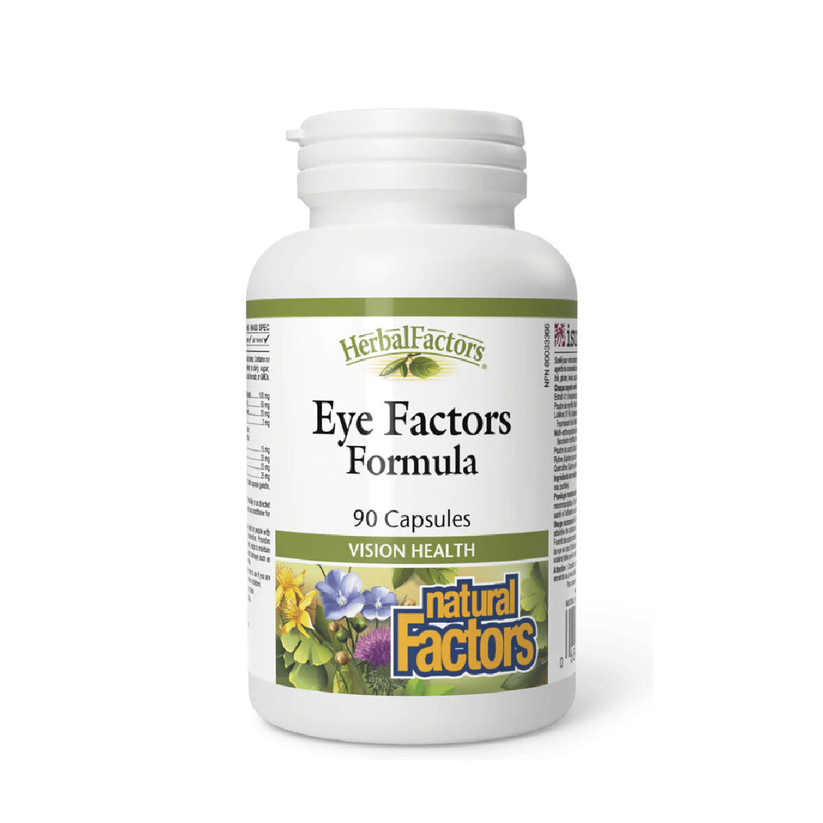 Natural Factors HerbalFactors® 超級護眼配方精華 90 粒
