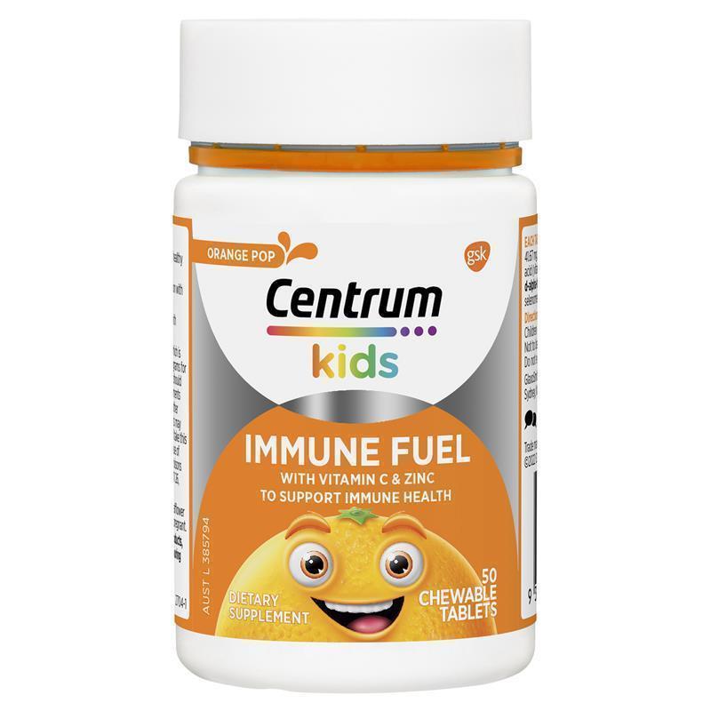 Centrum 兒童增強免疫咀嚼片 50 粒