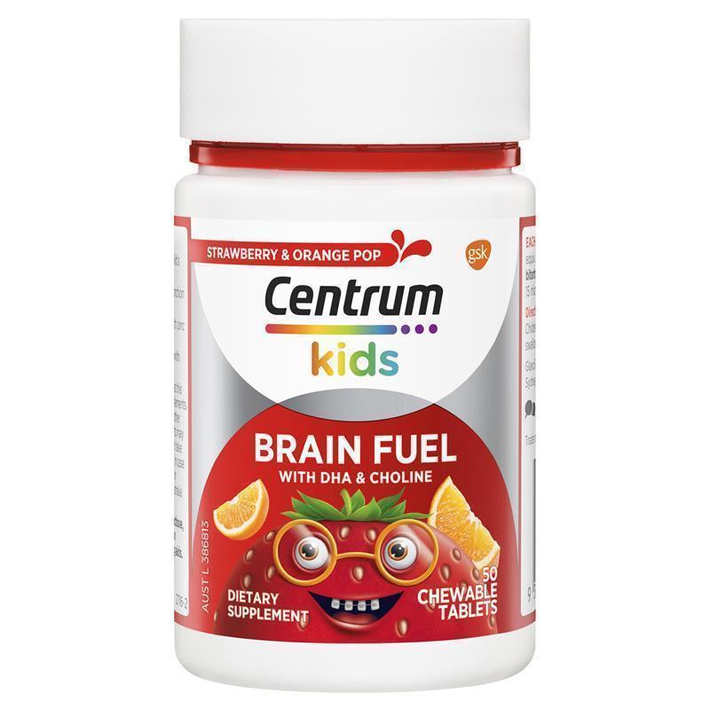 Centrum 兒童活腦至尊咀嚼片 50 粒