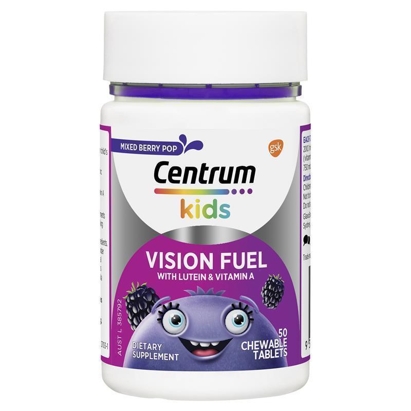 Centrum 兒童視力寶咀嚼片 50 粒
