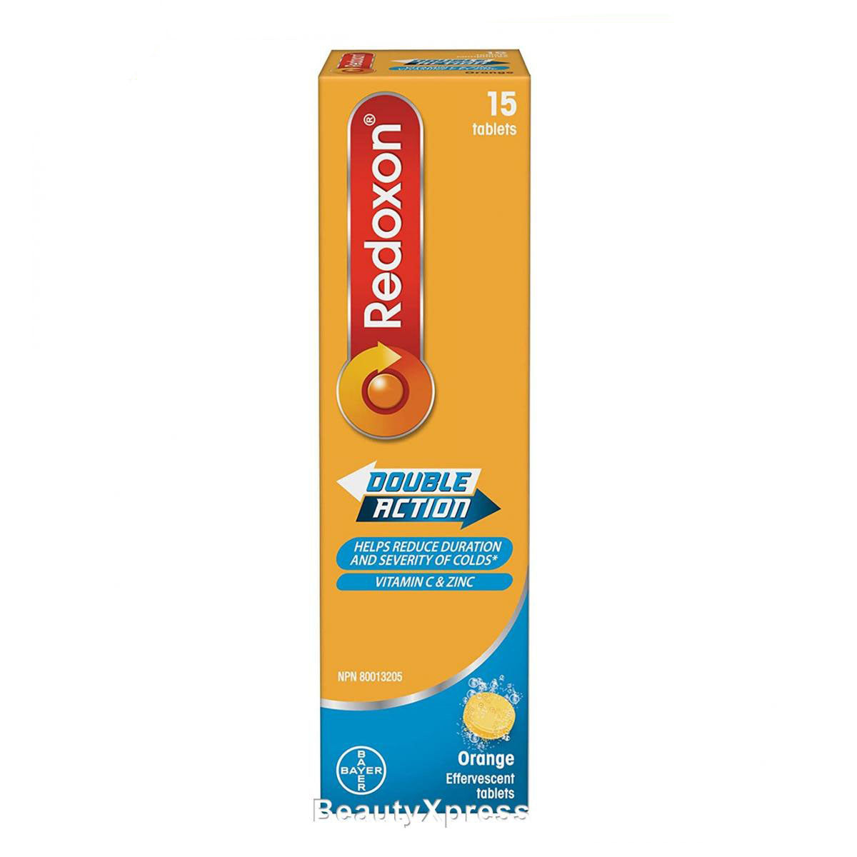 Redoxon 維多C 雙效維他命 C 泡騰片 (香橙味) 15 片