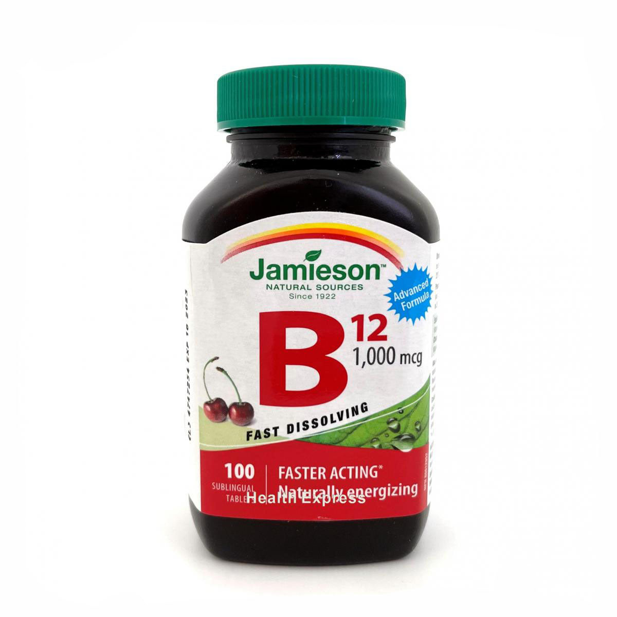 Jamieson 維他命 B12 (1000 微克) 速溶配方 100 粒