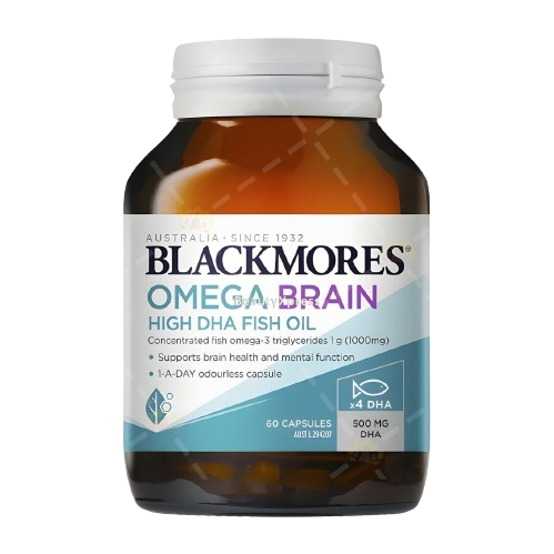 BLACKMORES 高濃度健腦配方深海魚油 60粒