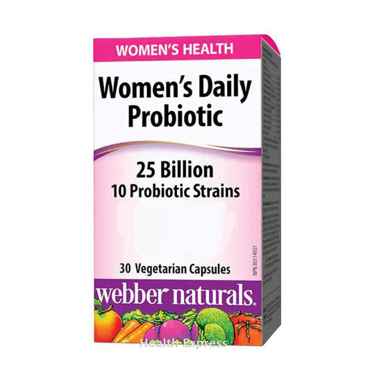 Webber Naturals 特強女士益生菌 250 億 30 素膠囊