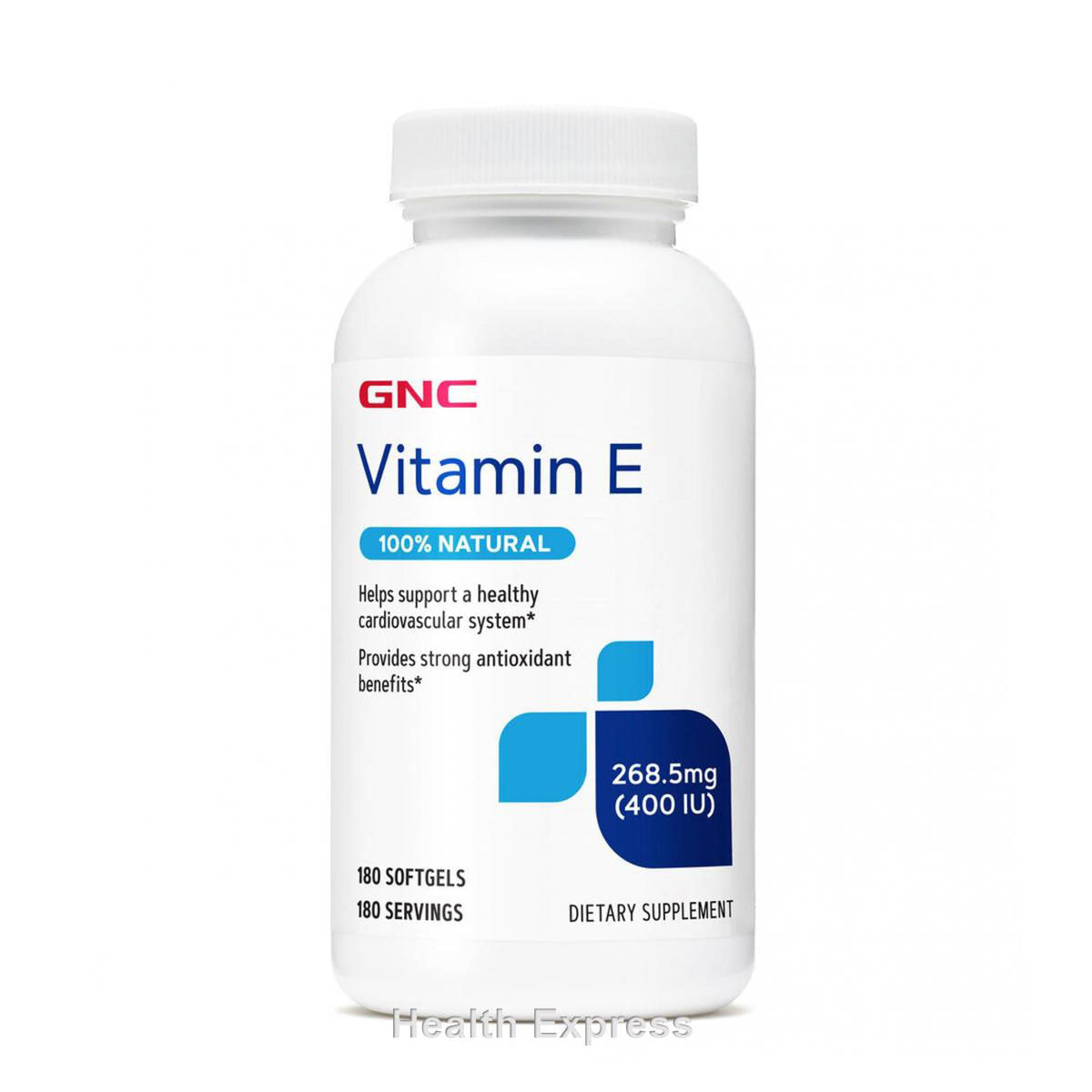 GNC 100% 天然維他命 E (400 IU) 180 粒
