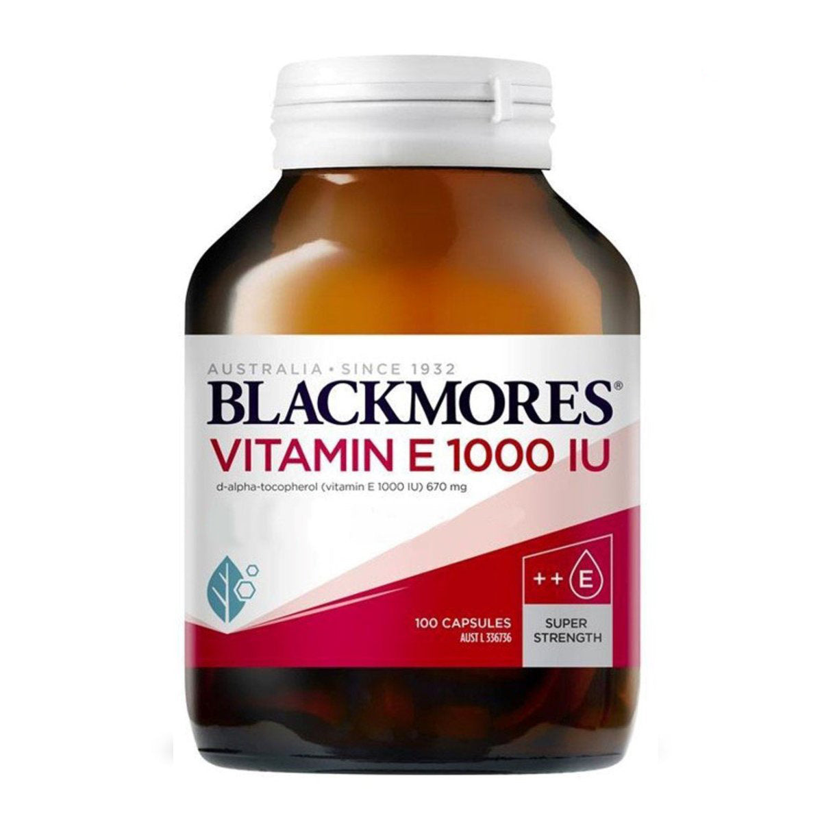BLACKMORES 天然維他命 E 1000IU 100 粒