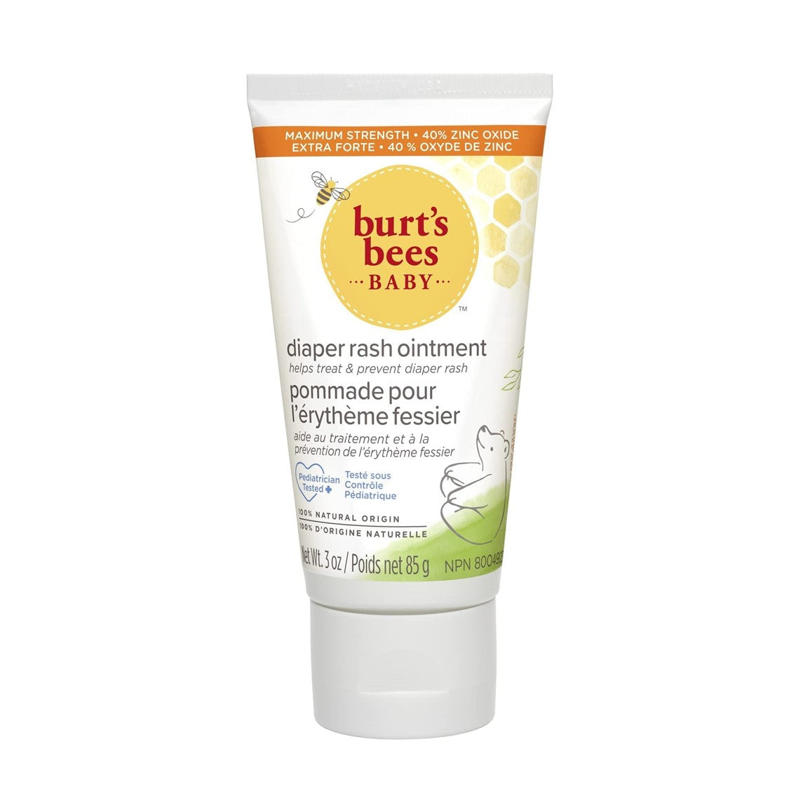 Burt's Bees 蜜蜂寶寶抗敏防疹軟膏 85克 (兩種包裝將隨機提供)