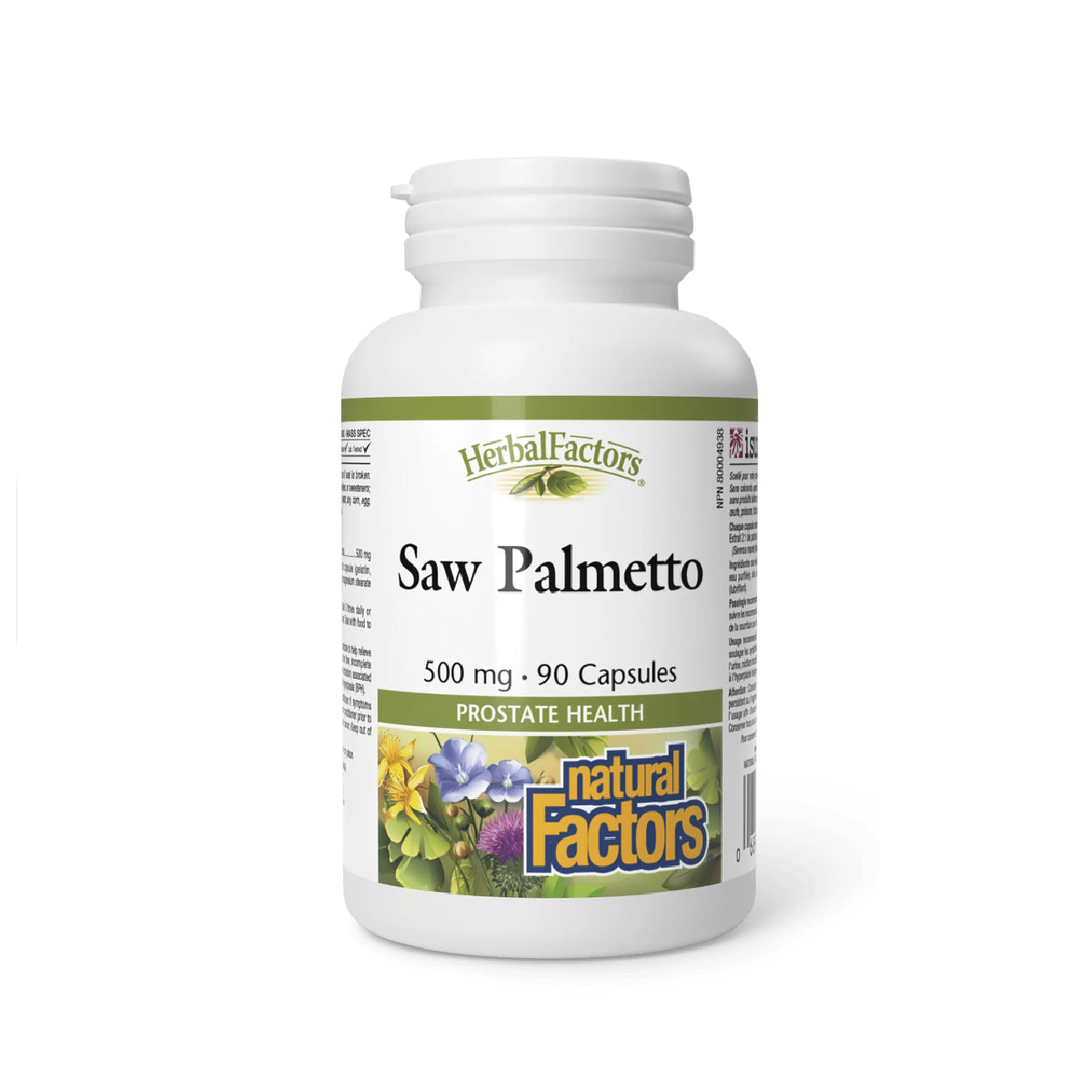 Natural Factors HerbalFactors® 男士維護前列鋸棕櫚 90 粒