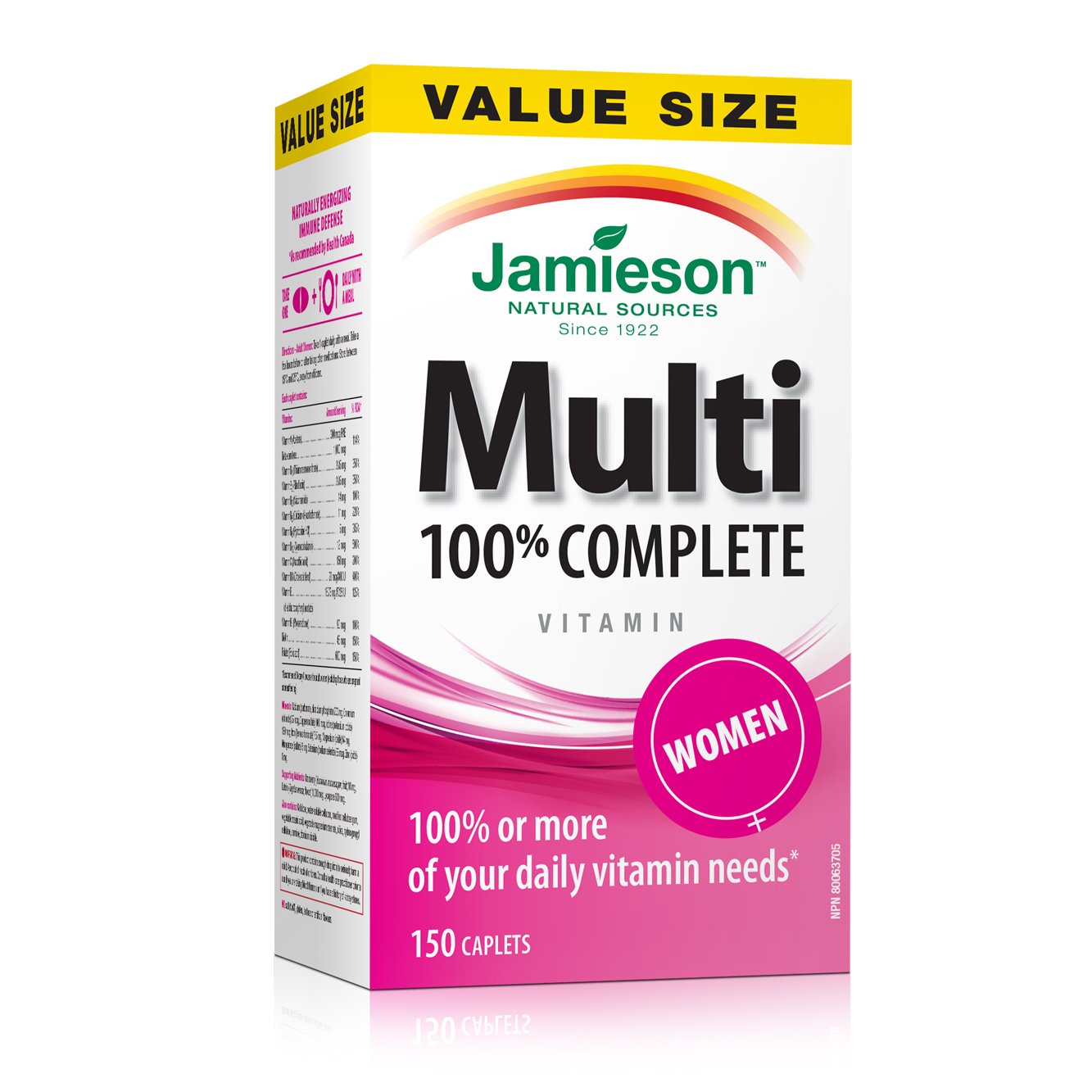 Jamieson 女士全效多種維他命 150 粒 超值加量裝