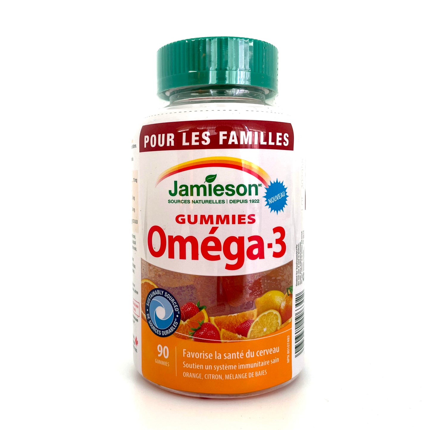 Jamieson 全家喜愛奧米加 omega‐3 軟糖 90 粒