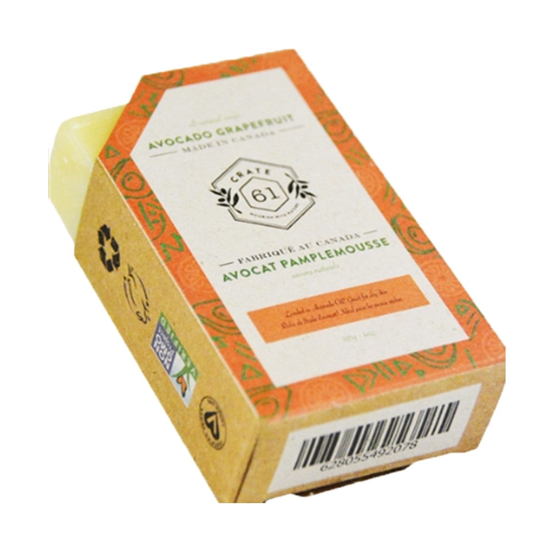 Crate 61 天然草本手工皂 (牛油果及葡萄柚)