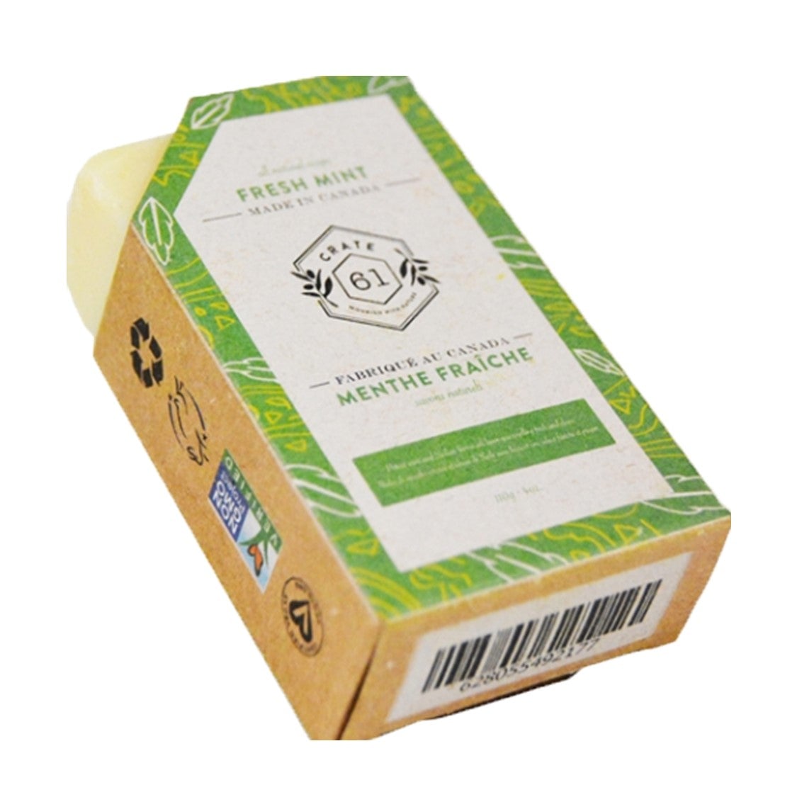 Crate 61 天然草本手工皂 (清新薄荷)