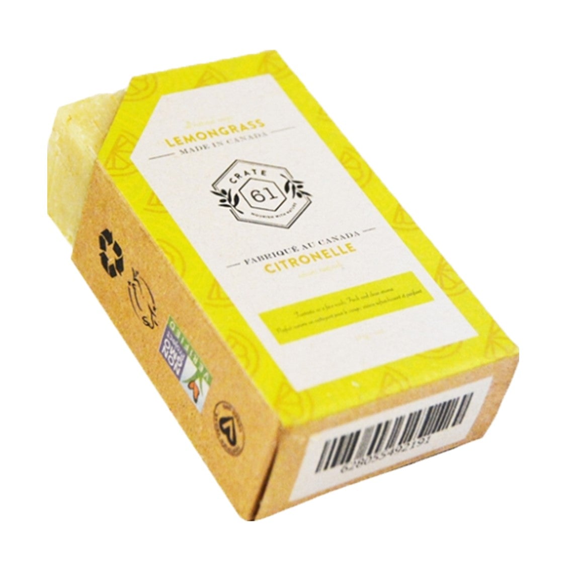 Crate 61 天然草本手工皂 (檸檬草)