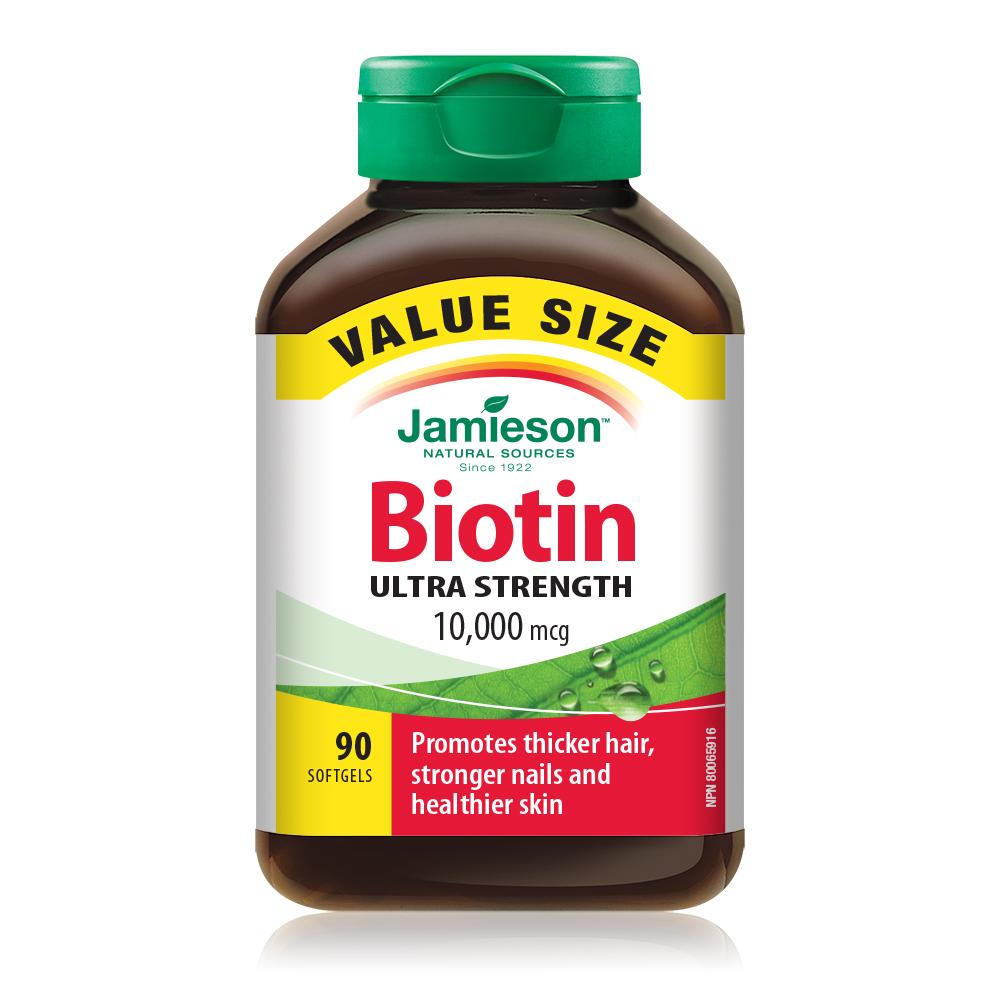 jamieson-ultra-strength-biotin-10000mcg-90softgels