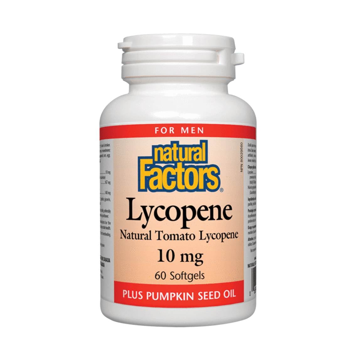 Natural Factors 前列救星番茄紅素精華 (10 毫克) 60 粒