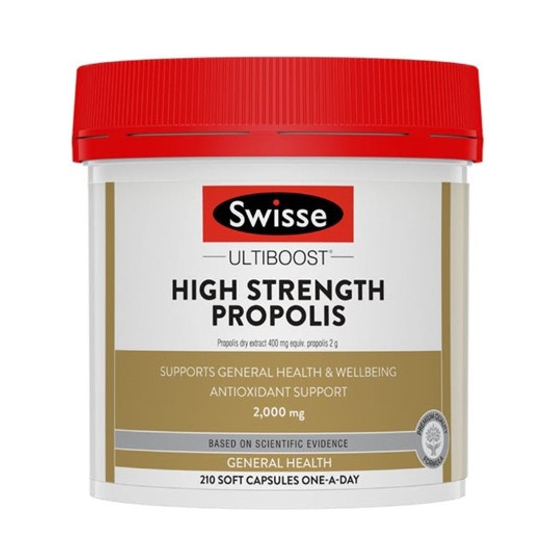 Swisse Ultiboost 特強蜂膠精華 2000 毫克 210 粒 (三種包裝將隨機提供)