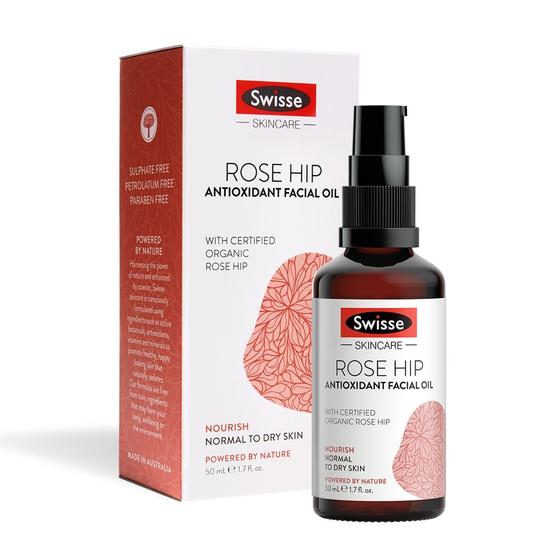 Swisse 有機抗氧抗衰老玫瑰果油 50 毫升
