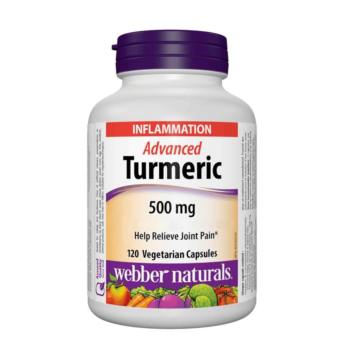 webber-naturals-advanced-turmeric-120vcapsules特級健體薑黃素精華 120 粒素膠囊