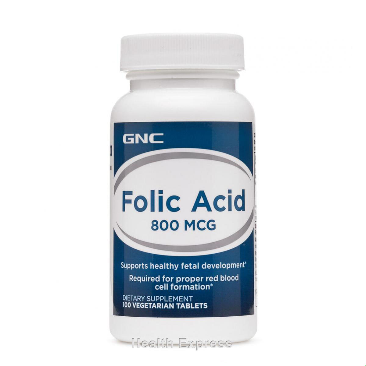 GNC 葉酸 (400/800微克) 100 粒-產品圖片 2