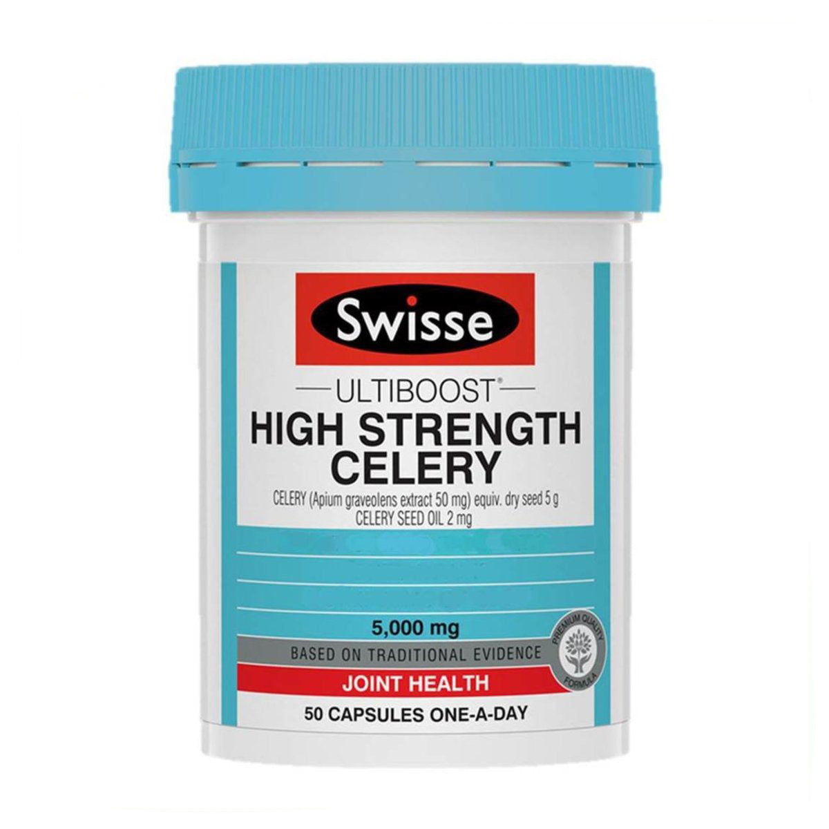 Swisse Ultiboost 特強西芹籽精華 (5000 毫克) 50 粒 (兩種包裝將隨機提供)