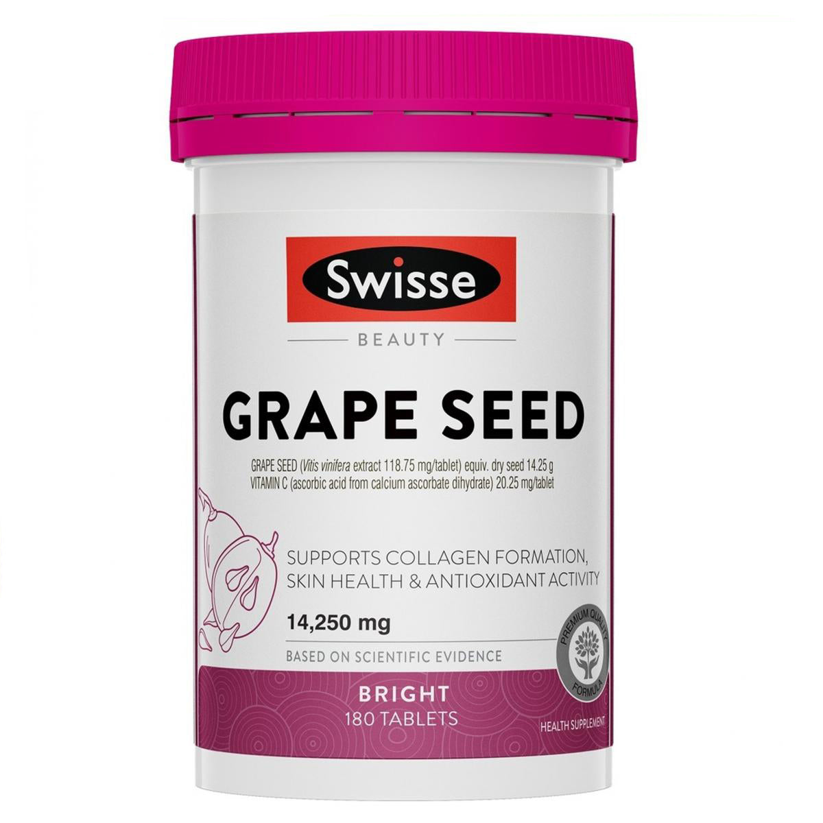 Swisse Ultiboost 濃縮葡萄籽精華 180 粒