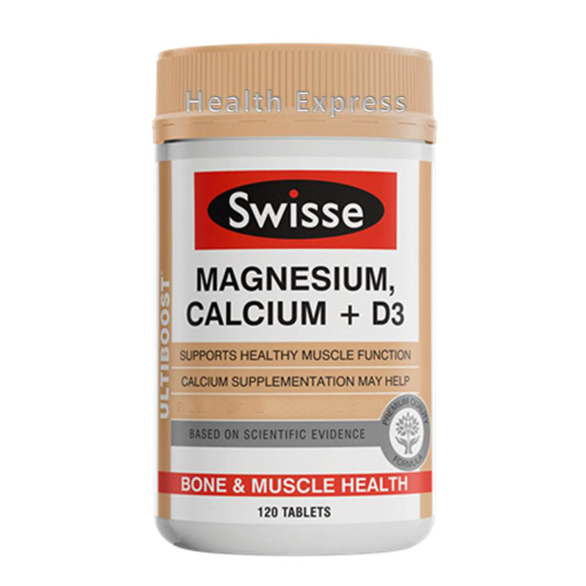 Swisse Ultiboost 健骨鈣鎂 + 維他命 D 120 粒