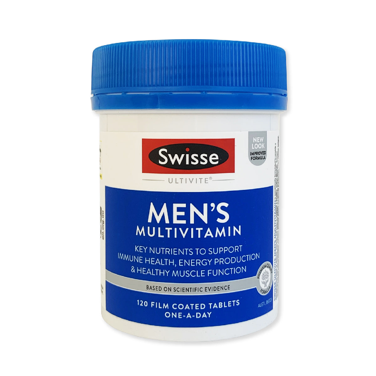Swisse 男士活力多種維他命 120 粒 (兩種包裝將隨機提供)