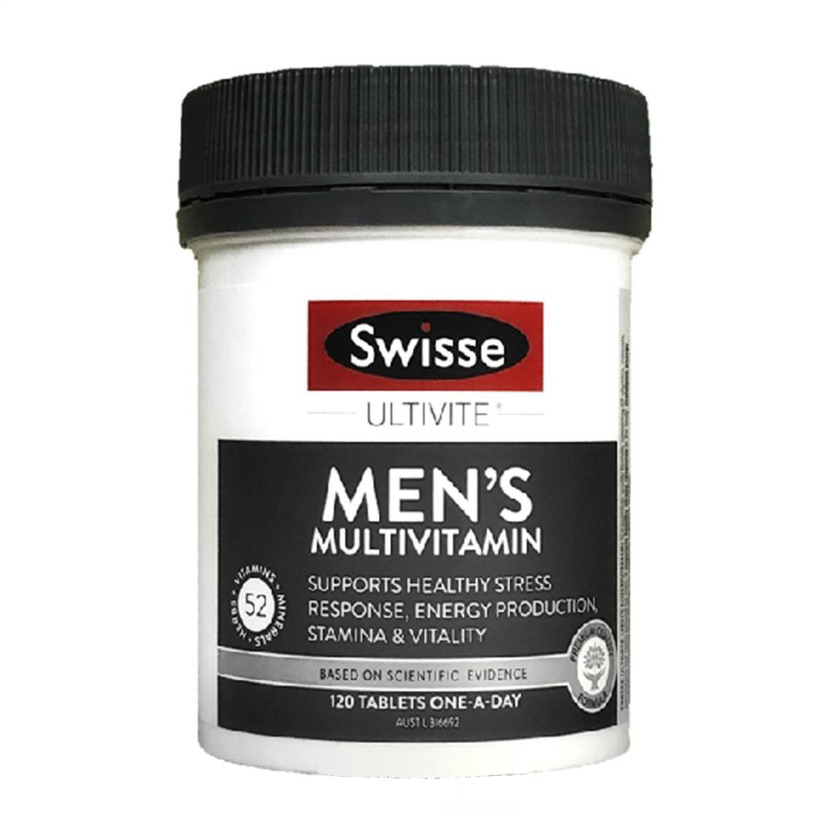 Swisse 男士活力多種維他命 120 粒 (兩種包裝將隨機提供)