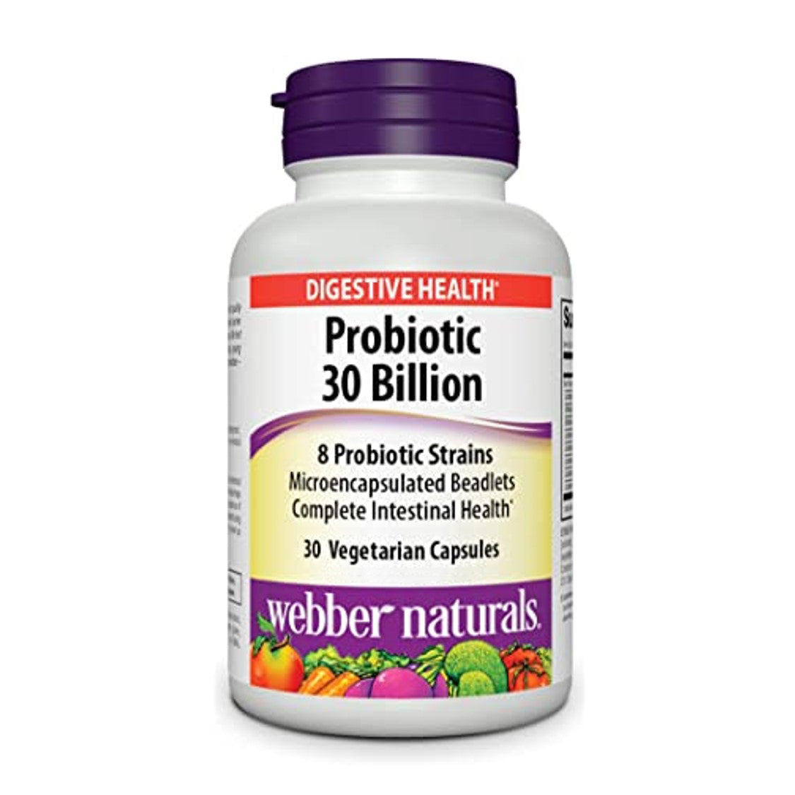 Webber Naturals 特強純天然益生菌 300 億 30 粒