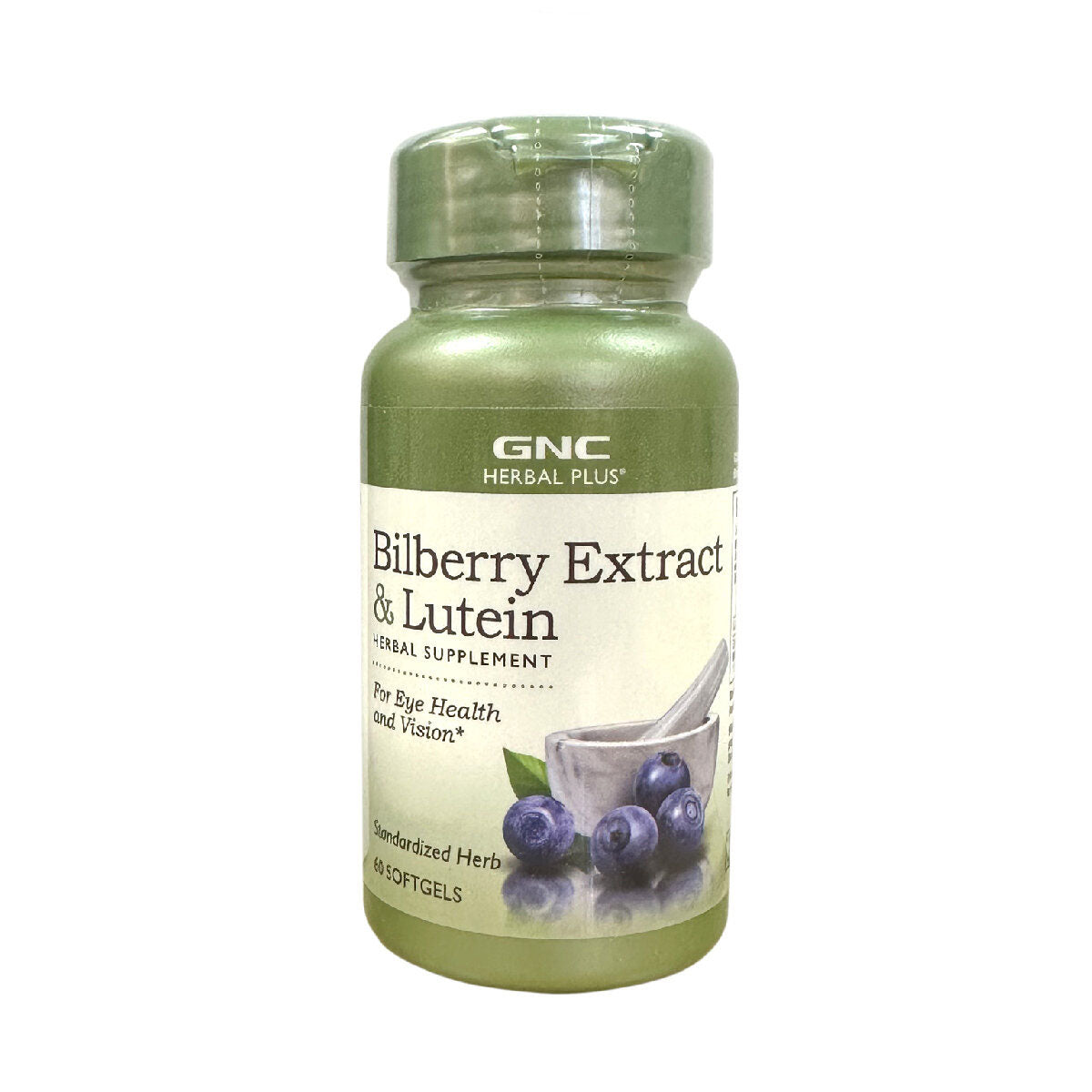 GNC Herbal Plus® 護眼濃縮山桑子葉黃素精華 60 粒
