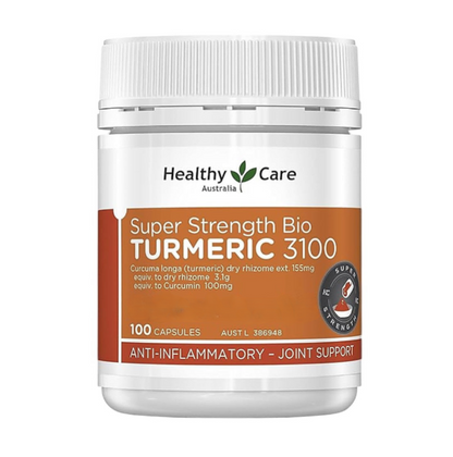 Healthy Care 特強生物薑黃 3100 毫克 100粒硬膠囊 [平行進口]