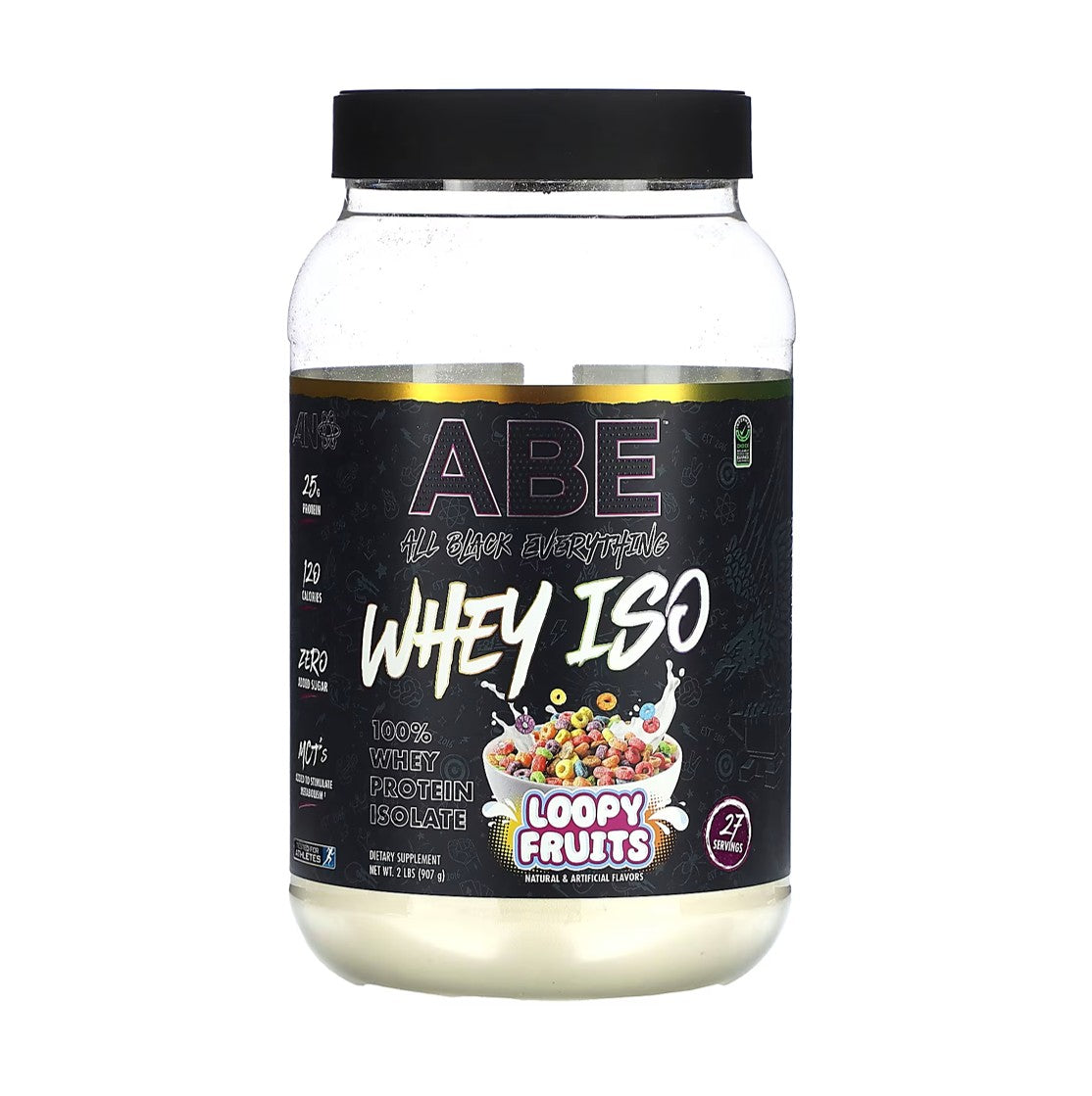 APPLIED NUTRITION ABE 分離乳清蛋白粉 繽紛水果圈味 2 磅 ( 907 克) [平行進口]