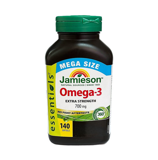 Jamieson 金裝特強奧米加‐3 (EPA/DHA 700 毫克) 超值加量裝 140 粒 [平行進口]