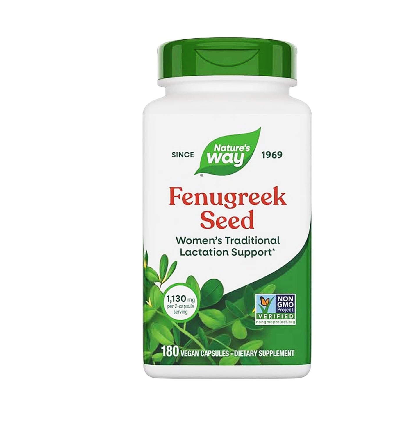 Nature's Way 胡蘆巴籽 180 粒全素膠囊（每2粒膠囊 1,130 毫克）#14610 (包裝隨機提供)－產品圖片 4