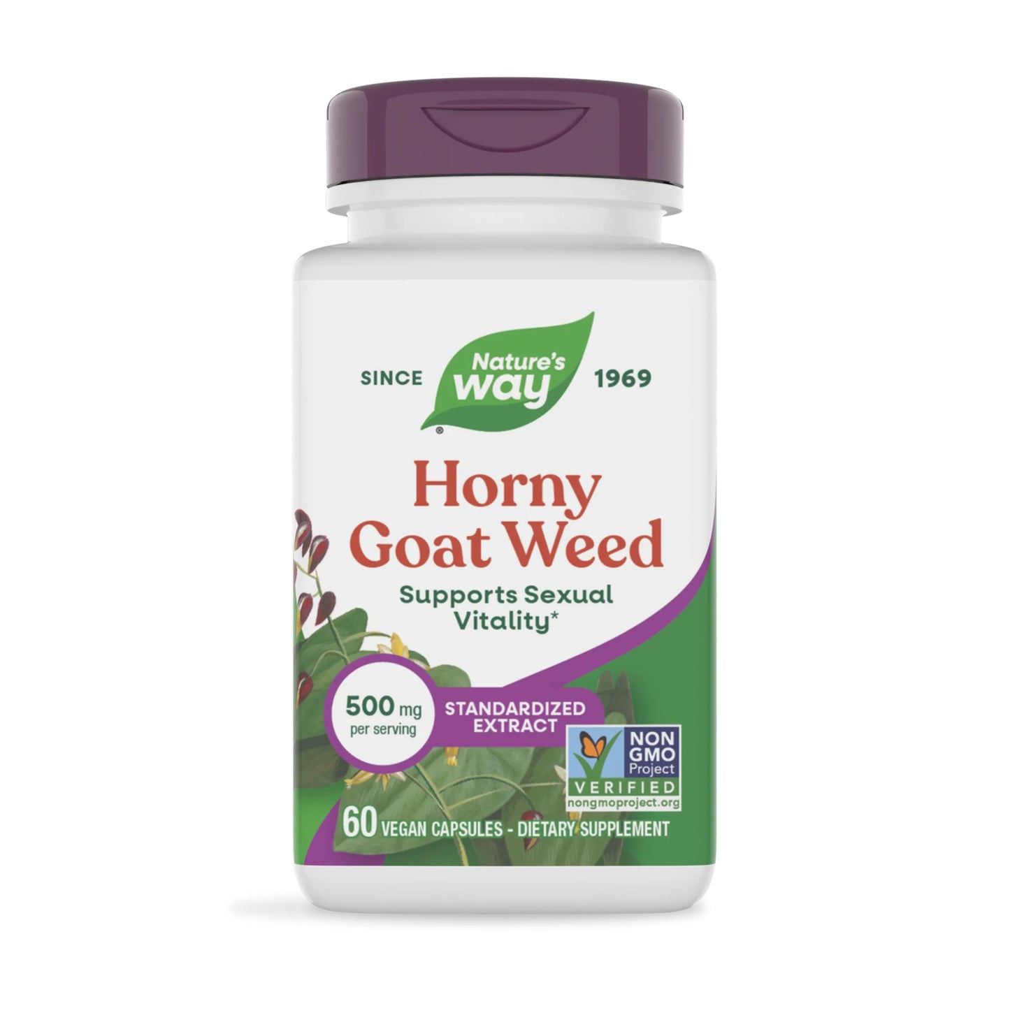 Nature's Way 淫羊藿高級提取物 60 粒 #15311 (包裝隨機提供) [原裝平行進口]
