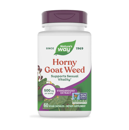 Nature's Way 淫羊藿高級提取物 60 粒 #15311 (包裝隨機提供) [原裝平行進口]